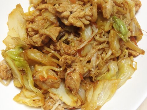 野菜たっぷり!!具沢山焼きそば